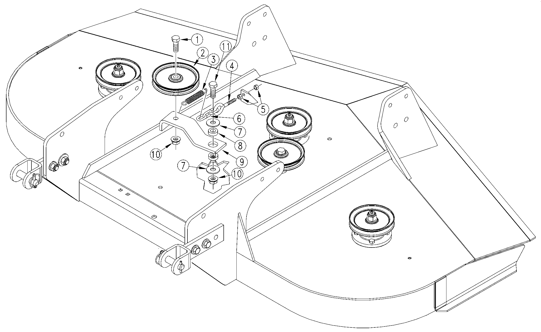 Land pride 2025 fdr1660 belt